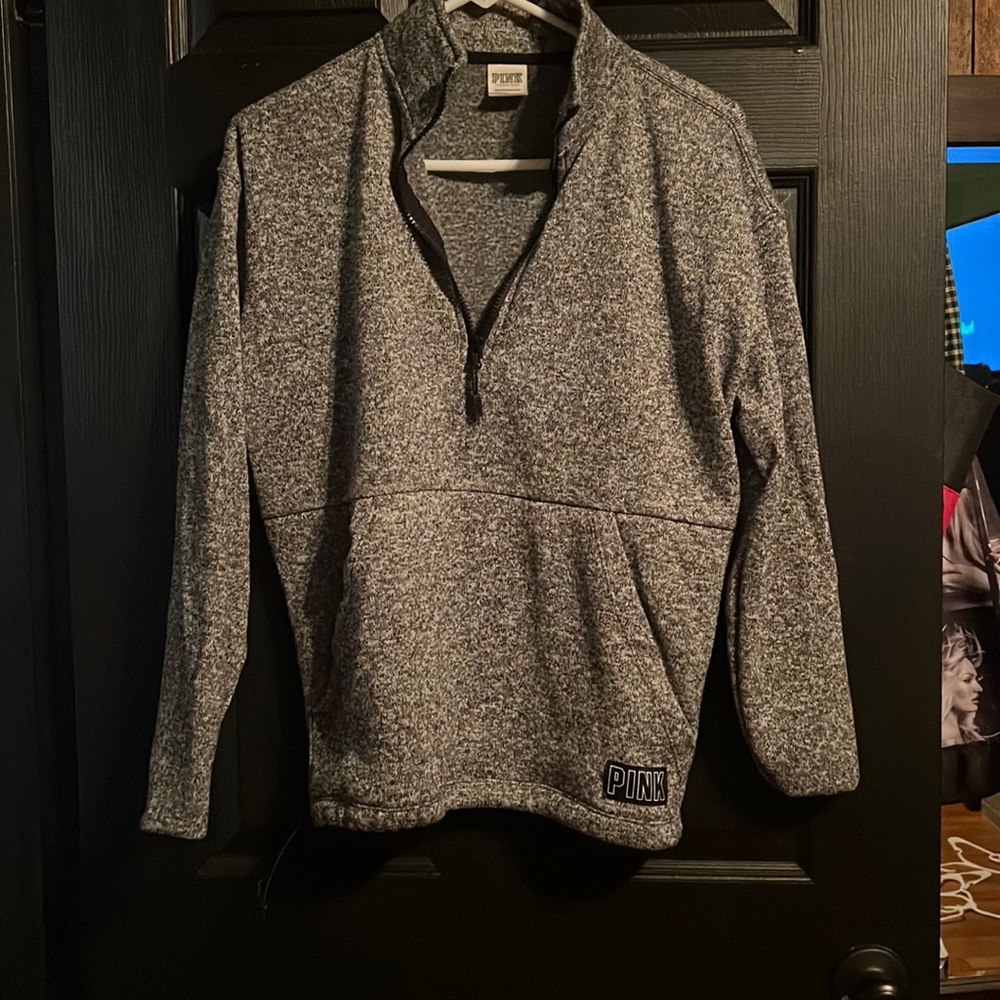 1/2 zip PINK pullover